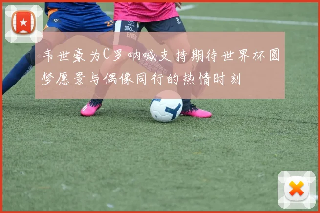 韦世豪为C罗呐喊支持期待世界杯圆梦愿景与偶像同行的热情时刻